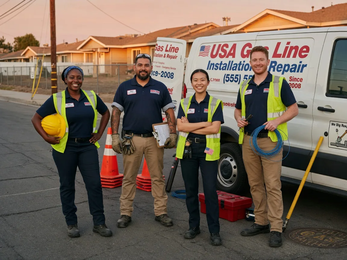 Gas Line Installation company in Congerville, IL