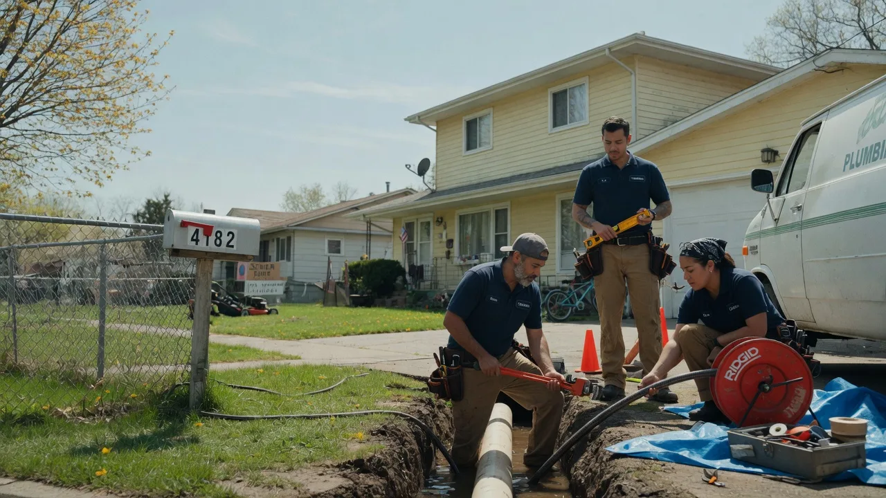 Gas Line Repair in Congerville, IL near me